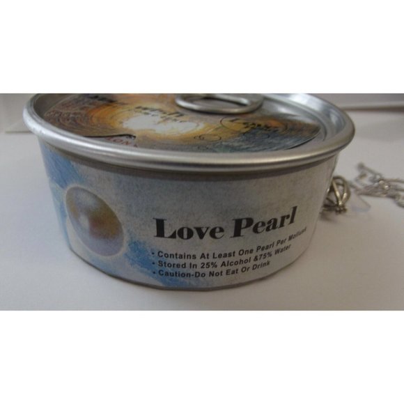 Lucky Pearl Necklace Pendant 16" Stainless Steel Chain Irish Blessing diy - Picture 11 of 13